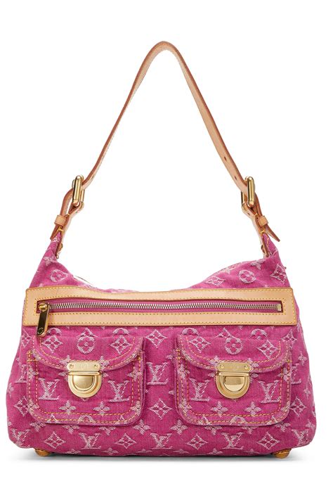 pink lv shoulder bag|louis vuitton small pink bag.